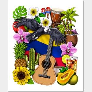 Colombia Pride Posters and Art